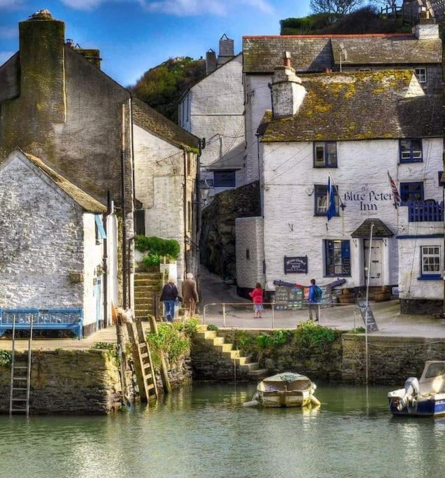 Bijou Coastal Apartment In Polperro With Hot Tub Onsite Parking Downhill Walk To Village Exterior foto