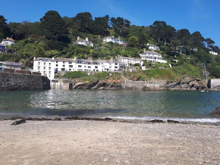Bijou Coastal Apartment In Polperro With Hot Tub Onsite Parking Downhill Walk To Village Exterior foto